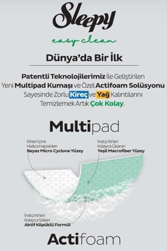 Alternative view of 50'li Mopa Uyumlu Arap Sabun katkılı Havlu, Kireç ve Yağ Çözücü 30'lu ve Rosie Hediye