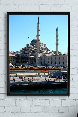 Alternative view of (pster10367) Camii Kutsal Mekan Çerçeveli Tablo 5 (50x70cm)