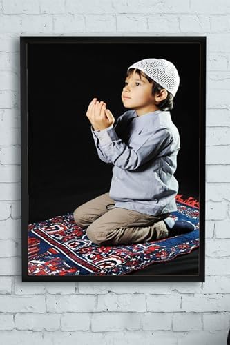 Alternative view of (pster10845) Dua Eden Çocuk Çerçeveli Tablo (50x70cm)