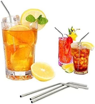 2'Li Paslanmaz Çelik Pipet, Temizleme Fırçası, Metal Pipet
