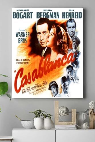 Alternative view of (pster15521) Casablanca-kazablanka Film Afişi Kanvas Tablo 2 50 x 70