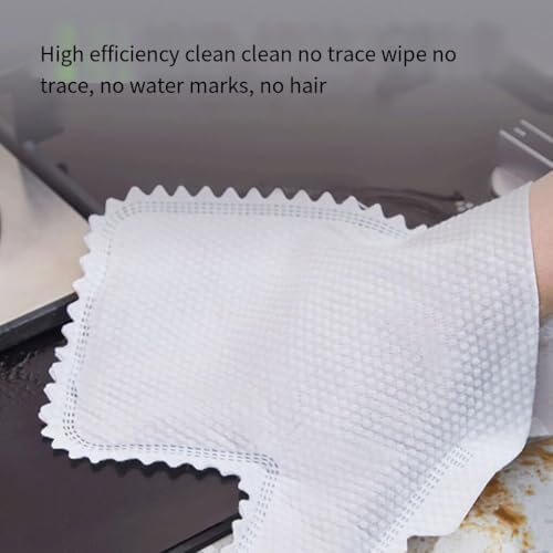 10’lu Toz Alma Temizlik Eldiveni, Balık Pulu Desenli, İz Bırakmaz, Hızlı Temizlik için Eldiven Şeklinde Mikrofiber Bez, Yeniden Kullanılabilir Ev Tipi Temizlik Eldivenleri