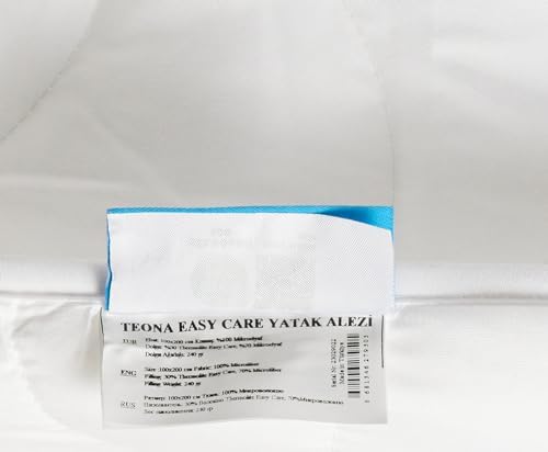 Alternative view of Basic Teona Easy Care Yatak Alezi, 100x200 cm