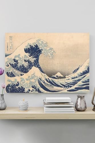 (pster20003) Dalga - The Wave - Katsushika Hokusai Sanatsal Poster 60 x 90
