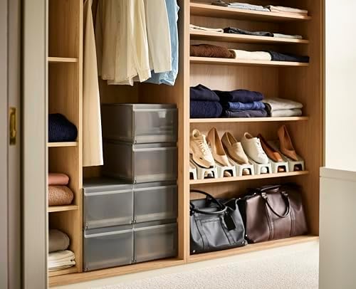 Alternative view of ShoeCase Premium Ayakkabı ve Spor Ayakkabı Saklama Kutusu Düzenleyici, Kaydırmalı Ayakkabı Tepsisi, 6'lı Paket