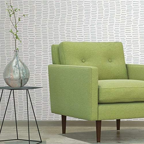 RMK11364WP Gri ve Beyaz Kene İşareti Peel and Stick Duvar Kağıdı