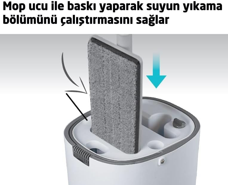 Vip Set Akıllı Mop%100 Temiz Su