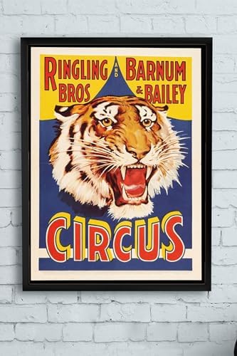 (pster10554) Circus Çerçeveli Tablo (30 X 40cm)