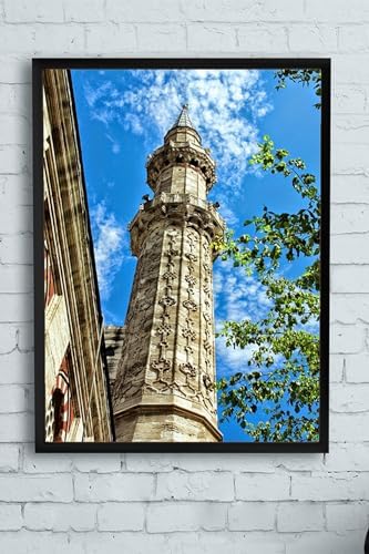 Alternative view of (pster13567) Timurtaş Camii Kutsal Mekan Çerçeveli Tablo (50x70cm)