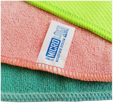 Alternative view of 3’lü Mikrofiber Temizlik Bezi Seti – 2 Havlu + 1 Bez | Yüksek Emici, İz Bırakmayan Mikrofiber Set