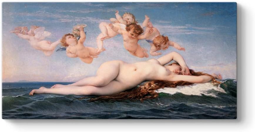 Alexandre Cabanel - Birth of Venus Tablosu 120 x 60