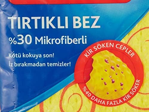 Temizlik Bezi, Novolon, Kir söken cepler, 4+1'li Avantaj Paket