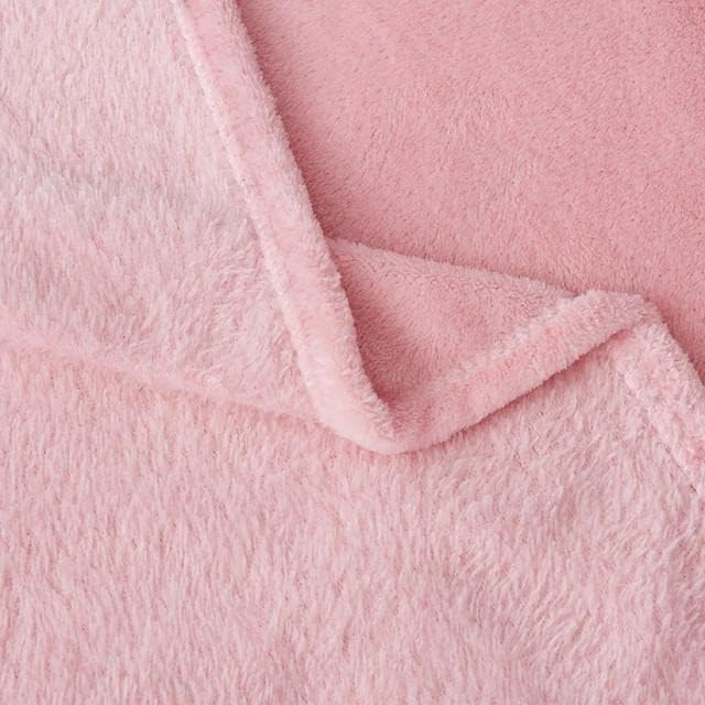Battaniye,Televizyon Battaniyesi, Peluş, Polar Battaniye, Çift Kişilik 220 * 230 Pembe