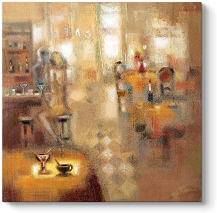Alternative view of Cafe Soyut Tablo 30 x 30