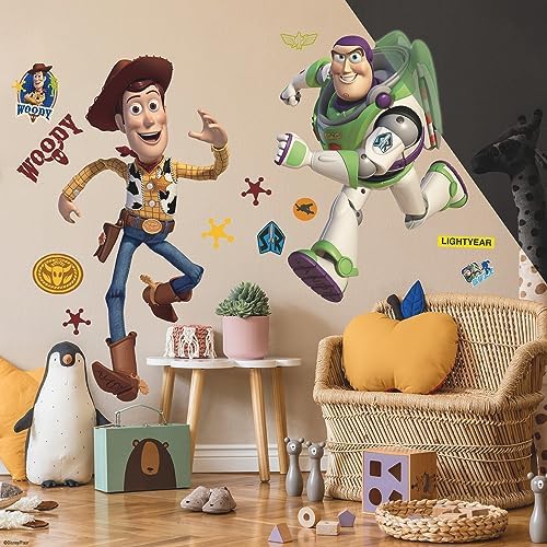 Toy duvar çıkartması/duvar dövmesi Woody (127 cm)