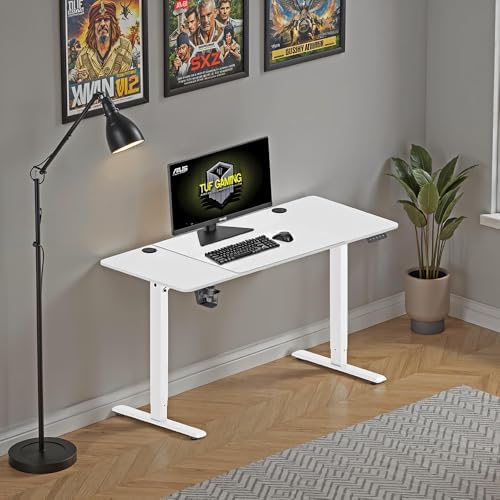 Alternative view of Mobilya Gaming Maestro-X Yükseklik Ayarlı Oyuncu Masası - Beyaz 140x72-117x60 cm
