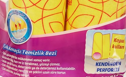 Rulo Temizlik Bezi 6'li Paket