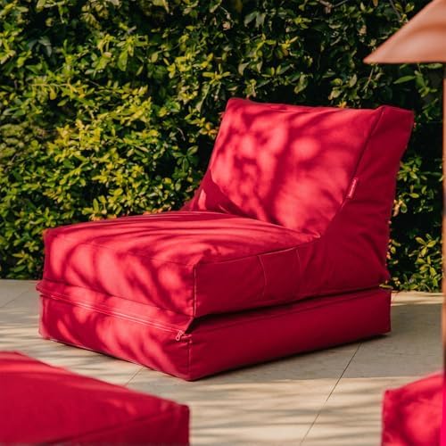 Homedius Fiesta Su Geçirmez Kumaş Koltuk Kırmızı 65x78