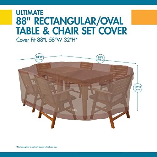 Alternative view of Covers Son Derece Suya Dayanıklı 22 cm Dikdörtgen/Oval Masası Kılıflı