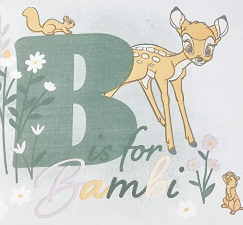 TAÇ Bambi Lisanslı Karakter Baskılı Pamuk Kırlent, Çok Renkli, 40x40 cm