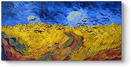 Vincent - Buğday Tarlası ve Kargalar Tablosu 60 x 30