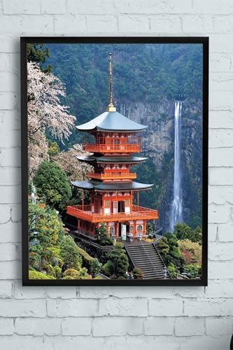 (pster11385) Japonya Manzara Çerçeveli Tablo 3 (40x50cm)