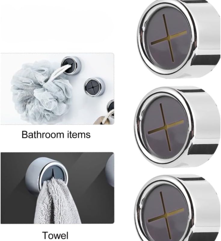 Alternative view of Pratik Tak-Çıkar Havlu Askısı - Kendinden Yapışkanlı Delmesiz Montaj - Banyo ve Mutfak İçin Krom Kaplama Havlu Tutucu