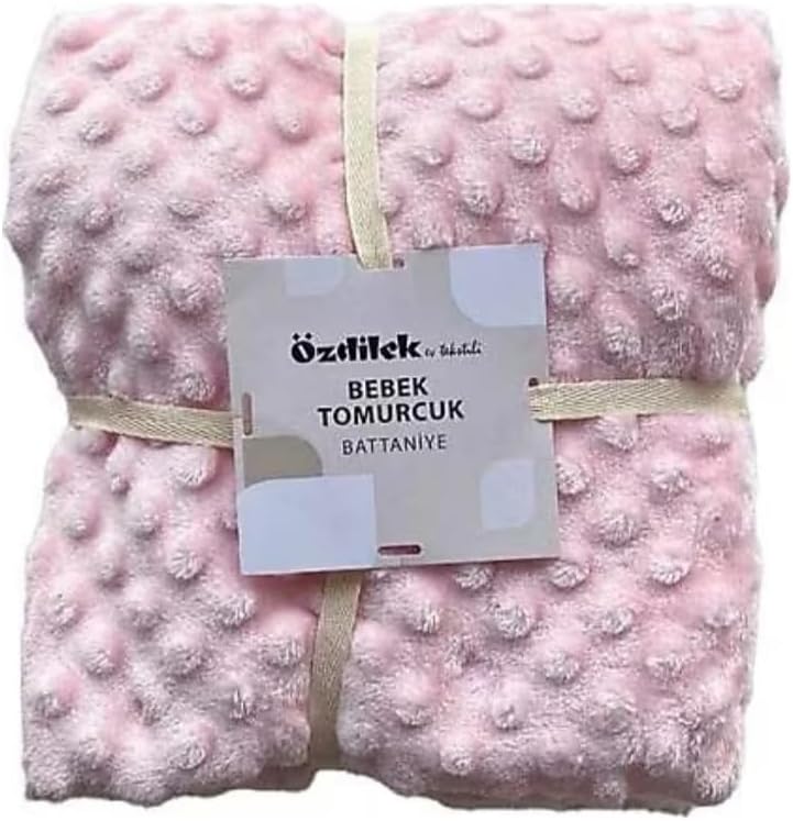 Özdilek Bebek Tomurcuk Bebek Battaniyesi Pudra Pembe
