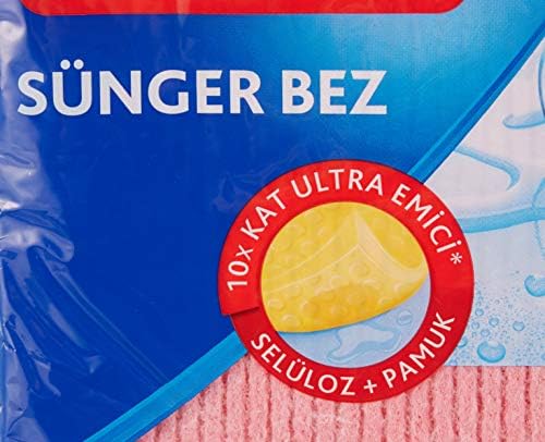 Alternative view of 141161 Sünger Bez, Ekstra dayanıklı, Çok amaçlı, 3'lü Paket 3lü paket