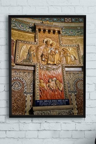 Alternative view of (pster11699) Kilise Duvar Görseli Çerçeveli Tablo (30 X 40cm)