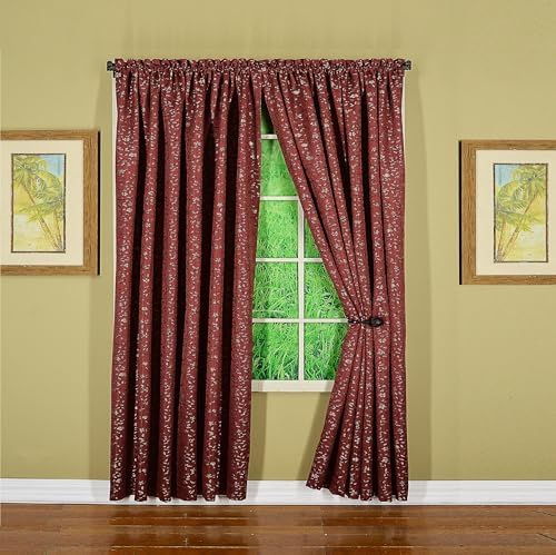 Alternative view of Curtain Panel 140 cm G x 160 cm U, Bordo