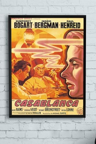 Alternative view of (pster10443) Casablanca-kazablanka Film Afişi Çerçeveli Tablo 6 (50x70cm)