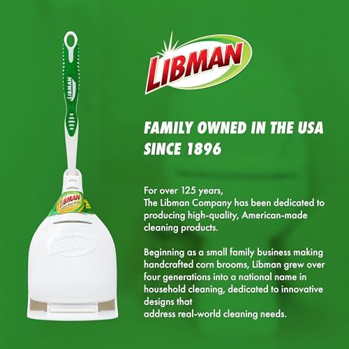 Alternative view of Libman Tasarım Kase Fırçası ve Rafı - Benzersiz Tasarlanmış, Kaliteli Tuvalet Temizleme Seti 2'li Paket