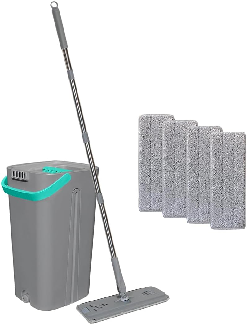 Alternative view of GRİ TABLET MOP 4 ADET YEDEKLİ TEMİZLİK SETİ PASPAS
