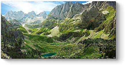 Arnavutluk Alpleri Tablosu 120 x 60 - Görsel 3