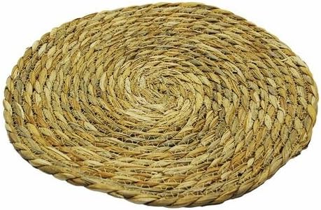 chermik Yuvarlak Supla Amerikan Servis Altı 33 cm, 33 cm, CHRMK7721, Hasır