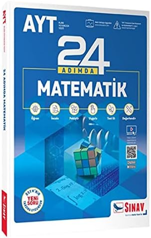 YKS AYT Matematik 24 Adımda Konu Anlatımlı Soru Bankası