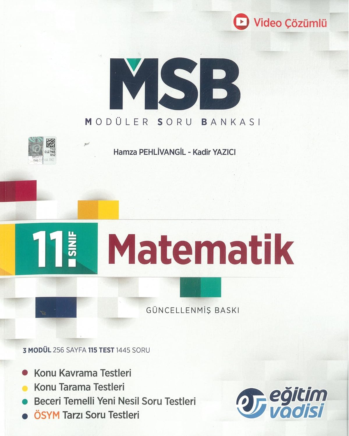 Eğitim Vadisi 11. Sınıf Matematik Modüler Soru Bankası