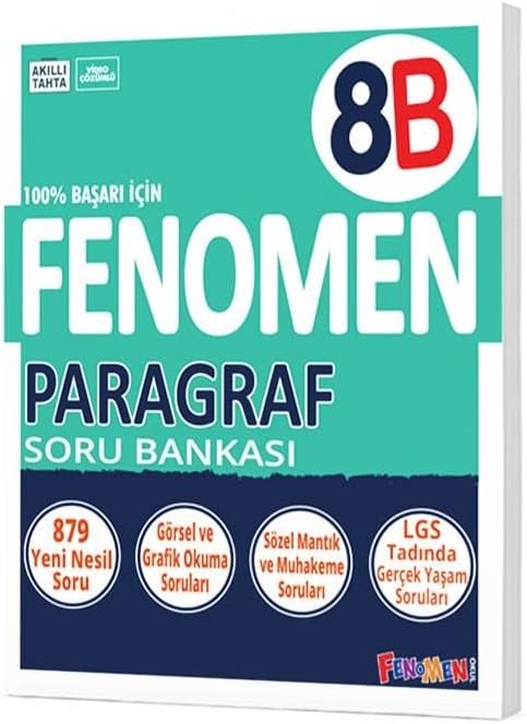8. Sınıf Fenomen Paragraf Soru Bankası
