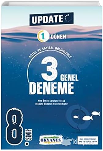 8. Sınıf Update 1. Dönem 3 Genel Deneme