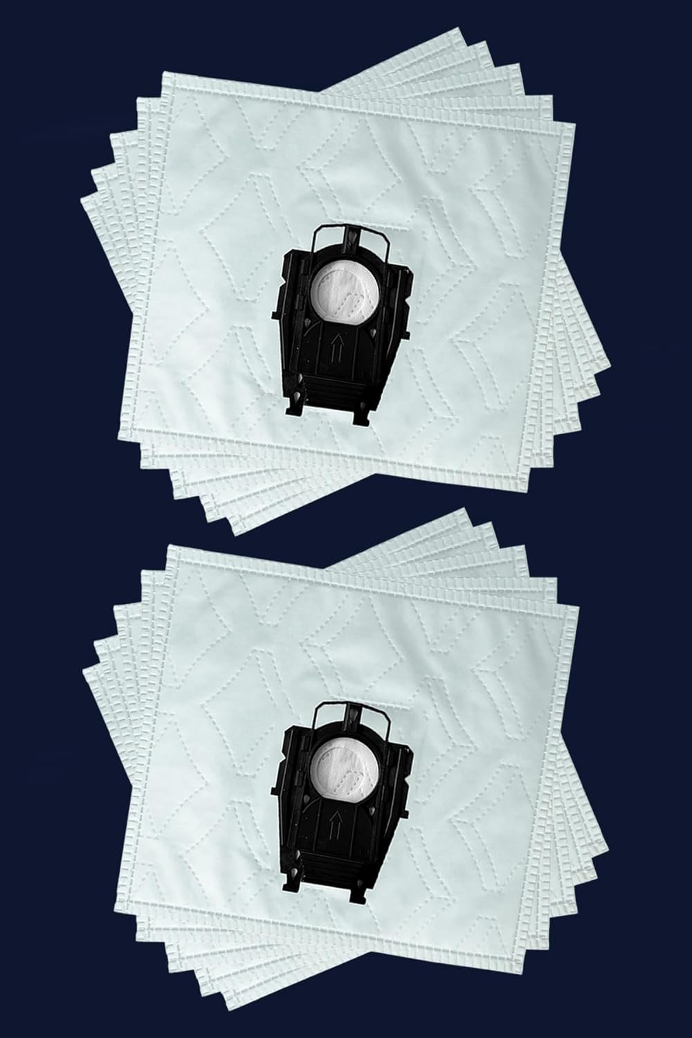 2-pk TYP P Bez p73 ile Uyumlu Vz 41Afp Uyumlu 10 Adet Süpürge Toz Torbası Bez
