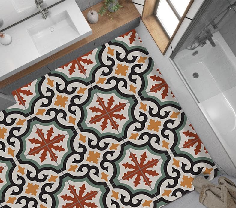 Yer Kaplama Zemin Kaplama Folyosu 65x130 cm Tiles