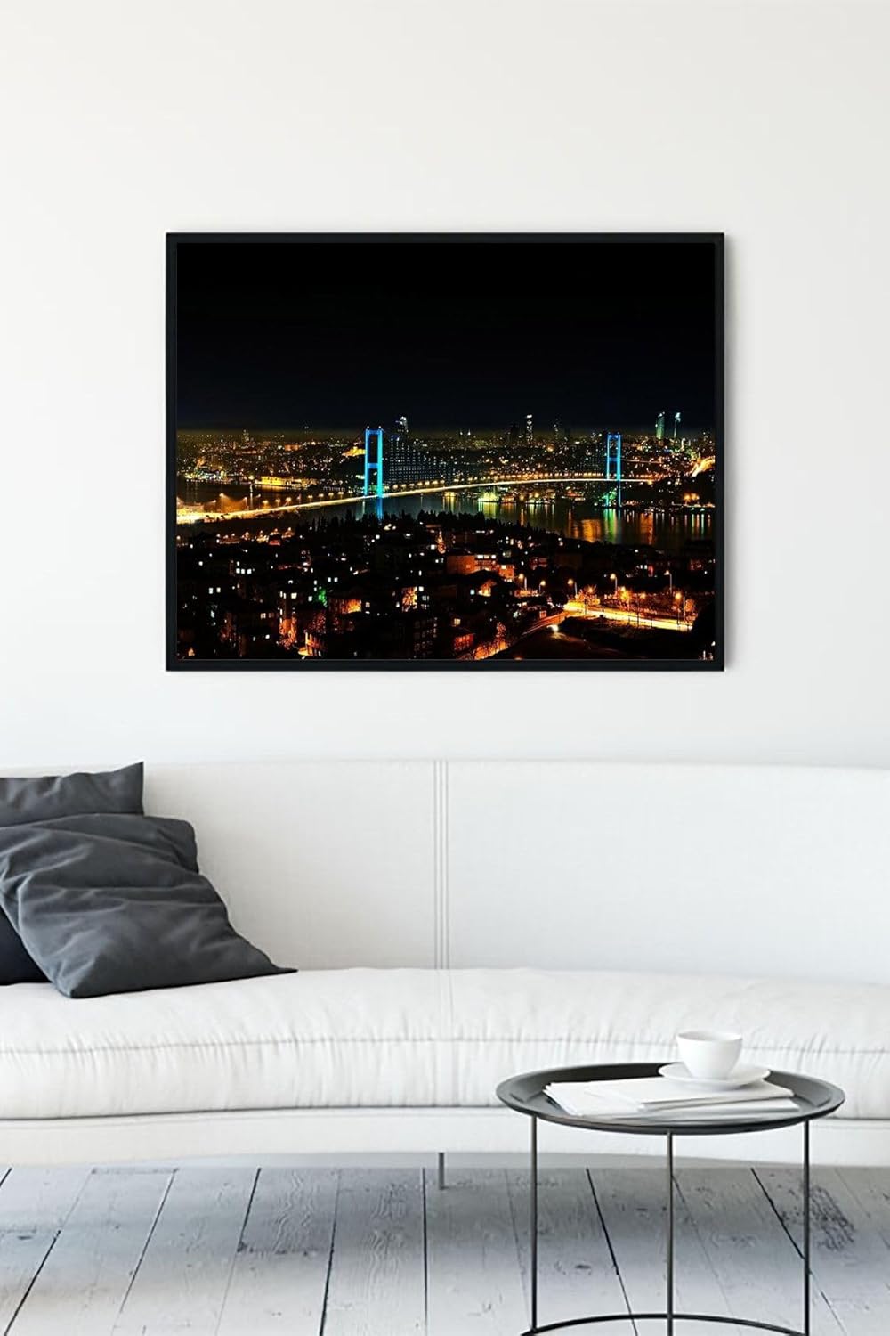 (pster13610) Istanbul Boğazı Manzara Çerçeveli Tablo 3 (50x70cm)
