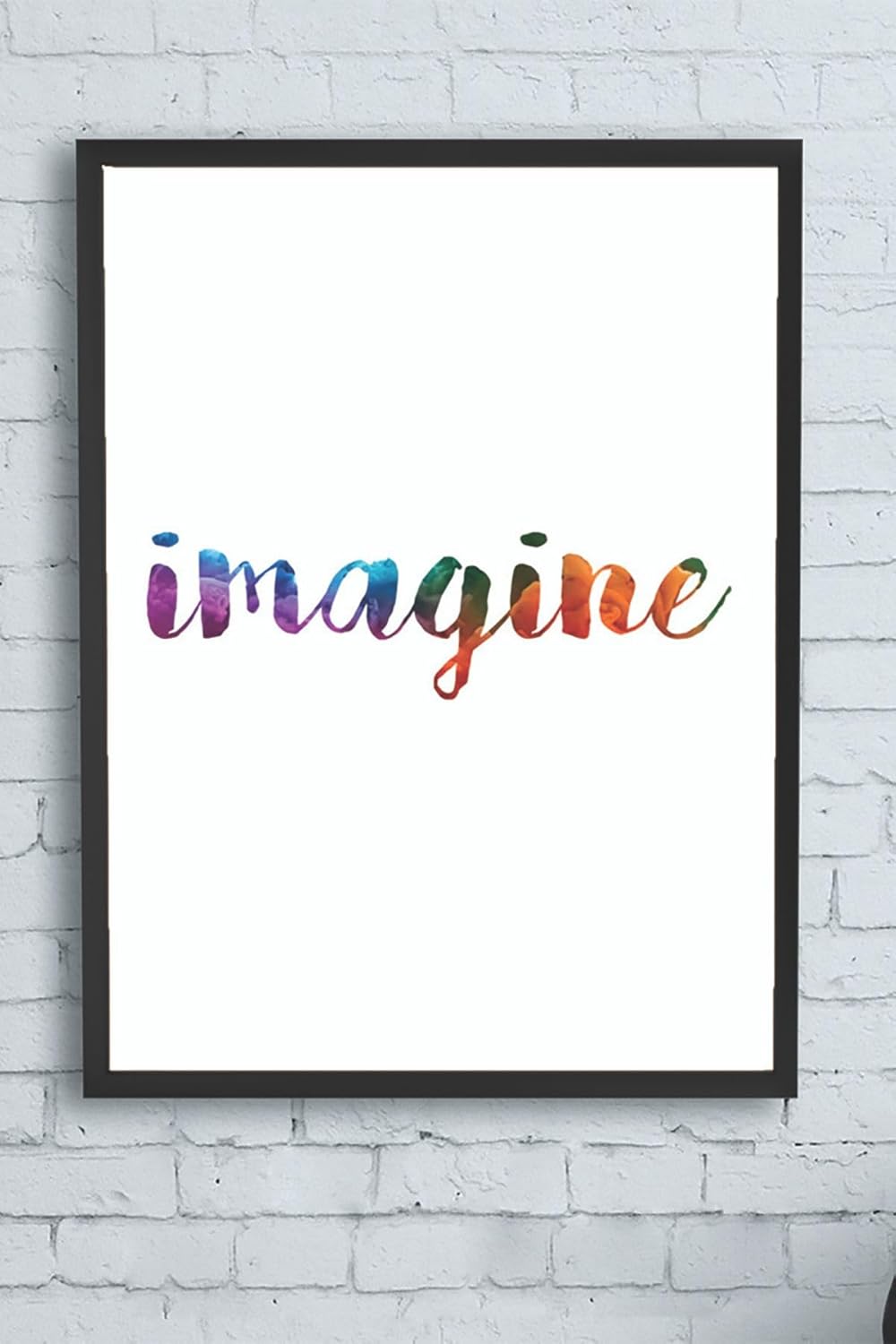Alternative view of (pster12413) Imagine Motivasyon Çerçeveli Tablo2 (21x30cm)