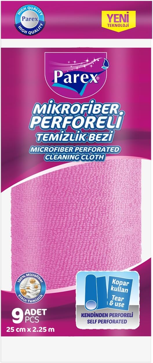 Alternative view of Mikrofiber Perforeli Rulo Bez 9’lu
