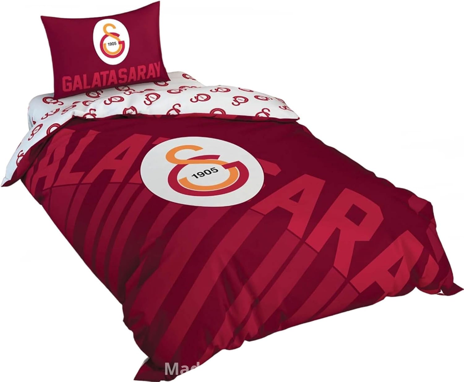 Alternative view of TAÇ Lisanslı Nevresim Takımı Gs Kırmızı Logo Nevresim Takımı Çok Renkli Tek Kişilik