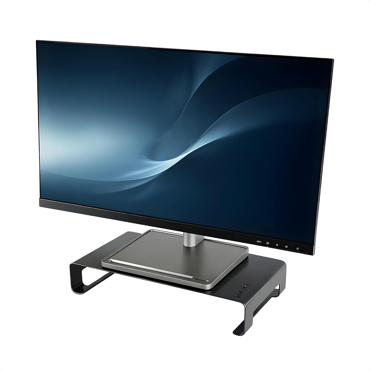 Alternative view of Prexua Riser Masaüstü Monitör Standı - Monitör Yükseltici (Siyah, Medium)