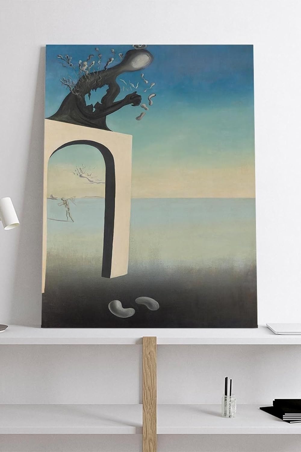 (pster19108) Visions Of Eternity - Salvador Dali Sanatsal Kanvas Tablo 21 x 30