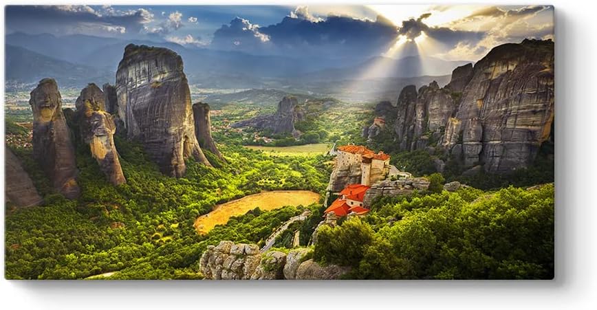 Yunanistan - Meteora Tablosu 160 x 80