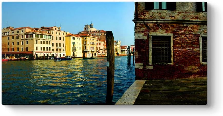 Alternative view of Venedik Kanal Panorama Tablo 100 x 50